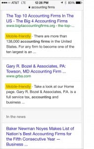 Google - Mobile-Friendly