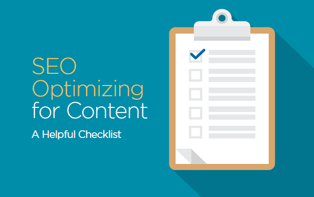 SEO Optimizing for Content Checklist