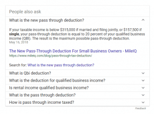 Related Questions Pack - CPA Firm SEO
