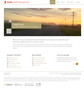 Beltrame Wealth Management WordPress